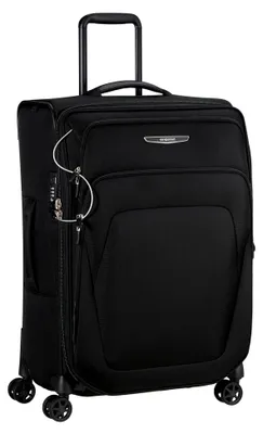 Produktbild von Spark SNG Eco - Weichgepäck Koffer 67 cm Mittelgroß - Trolley mit 4 Rollen, TSA Schloss, Leicht & Erweiterbar - Schwarz (Black)