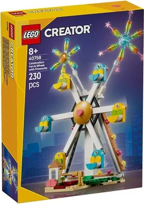 Obrázek produktu pro LEGO -  40758 Oslava: Ruské kolo s ohňostrojem.
