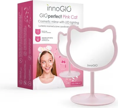 Produktbild von Kosmetikspiegel GIOperfect Pink Cat