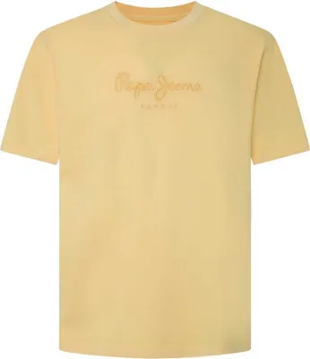 Produktbild von Pepe Jeans Emb Eggo Kurzarm-t-shirt Gelb M Mann Gelb M