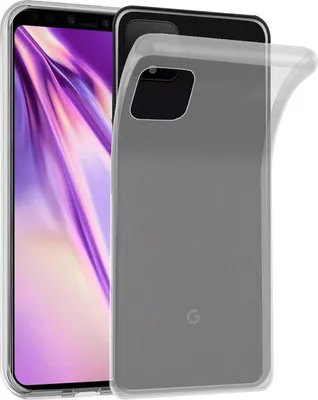 Image de Cadorabo Housse pour Google PIXEL 4 XL Housse de protection transparente Housse en TPU Silicone Couverture Etui Case