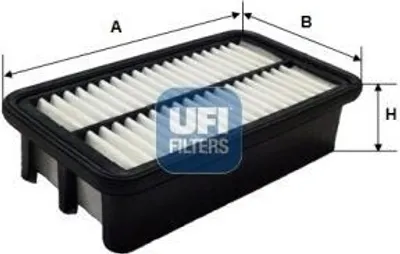 Produktbild von Luftfilter UFI 30.483.00 für KIA Picanto (SA) Filtereinsatz