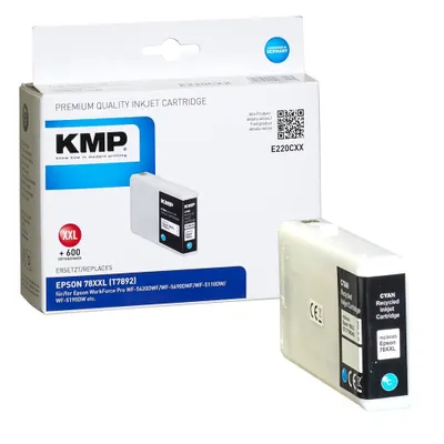 Produktbild von KMP E220CXX, Cyan, 42 ml, 4600 Seiten