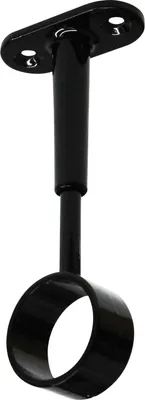 Produktbild von Schrankrohrlager Rund 2 offen ø 25 mm, Zamak schwarz