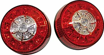 Obrázok produktu pre SHIN YO ATV LED 3v1 kombinované puzdro smerovky/zadné svetlo čierne / šošovka číra (pár), zadné