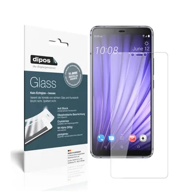 Obrázek produktu pro 1x Ochranná fólie pro HTC U19e - Anti-Shock 9H Film dipos Glass Plastic Glass