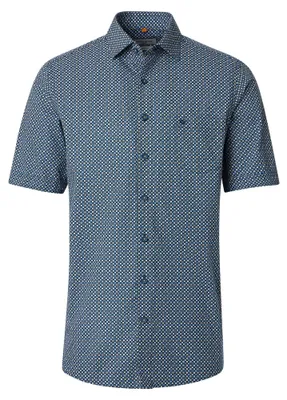 Produktbild von Redmond - Comfort Fit - Herren Freizeithemd (261435999), Größe:3XL, Farbe:Gelb Messing (400)