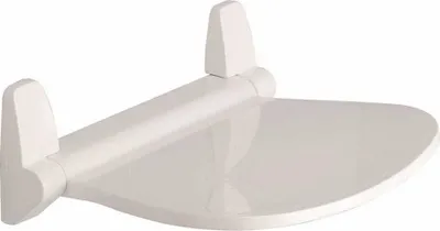 Produktbild von Klappsitz für Duschkabine aus Edelstahl und Duroplast