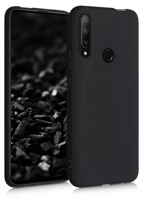 Produktbild von kwmobile Handyhülle für HONOR 9X (EU-Version) Hülle - TPU Case - Kabelloses Laden - Schutzhülle Cover in Schwarz matt