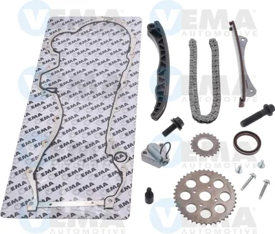 Produktbild von VEMA 12336KC Steuerkettensatz Steuerkette für OPEL Corsa D Schrägheck (S07) Corsa C Schrägheck (X01) Meriva A (X03) Astra H Caravan (A04)