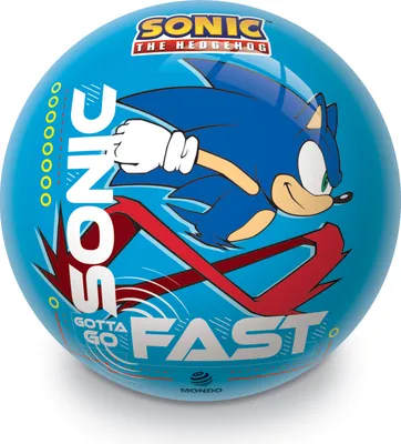 Obrázok produktu pre Sonická lopta pre deti 22cm