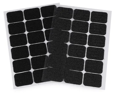 Produktbild von 18 Klettpunkte selbstklebend quadratisch oder rund Klettband Hook & Loop