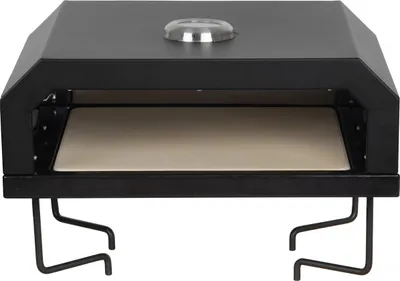 Produktbild von Pizzaofen für Grill "Pizzello" - 40 x 35 x 28 cm - Schwarz
