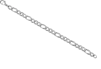 Produktbild von V Armband 925/- Sterling Silber 21cm weiß 315260042-21