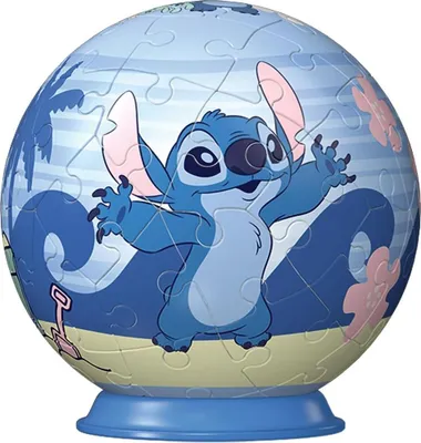 Produktbild von Stitch 3D-Puzzle, 54 Teile, Spaß für alle Altersgruppen