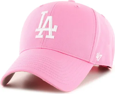 Produktbild von 47 Brand Snapback Kinder Cap BASIC Los Angeles Dodgers rosa