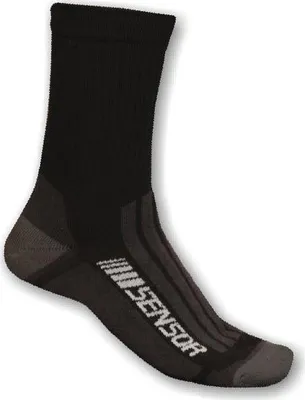 Produktbild von Sensor Trekking Evolution Socken Schwarz/Grau größe 9-11 (43-46) 1065674-02