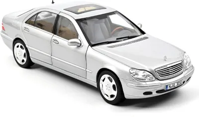 Produktbild von Norev 183810 Mercedes S600 S-Klasse W220 1998 silber 1:18