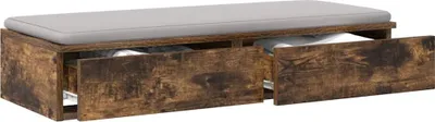 Obrázok produktu pre Zásuvky pod posteľ so zásuvkou Dymová dub 100 x 36,5 x 16,5 cm