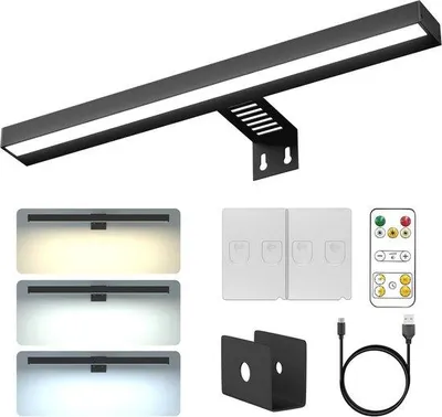 Obrázek produktu pro Stmívatelný LED reflektor s dálkovým ovládáním – dobíjecí LED lampa pro umění a dekorace