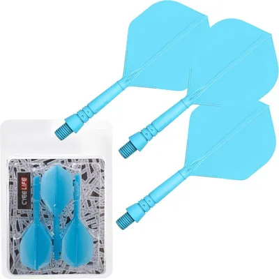 Image de CyeeLife Jeu de fléchettes et fers à fléchettes 3 pièces bleu-2ba