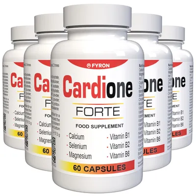 Immagine prodotto di Cardione Forte - 300 Capsule (5x 60 Capsule), Confezione da 5
