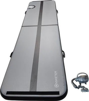 Produktbild von Master Airtrack aufblasbare Matte 400 x 100 x 10 cm - anthrazit - schwarz