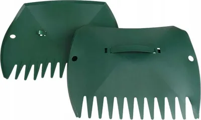 Immagine prodotto di Set di 2 raccoglitori per foglie ed erba di grandi dimensioni 36x29cm Rastrello