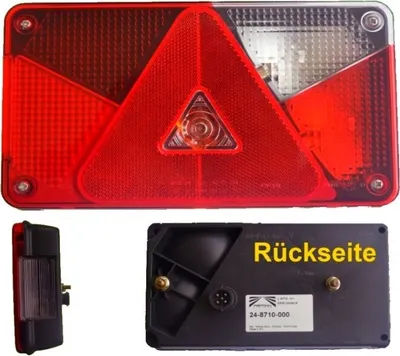 Produktbild von Aspöck Multipoint 5 Leuchte - rechts - OHNE Rückfahrscheinwerfer + Bajonettanschluss