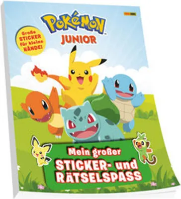 Produktbild von Pokémon Junior: Mein großer Sticker- und Rätselspaß