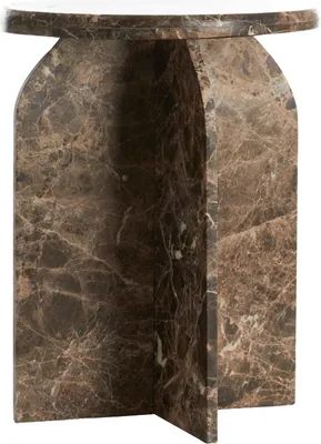 Produktbild von Light & Living - Beistelltisch OTINIA - Ø41x56cm - Braun