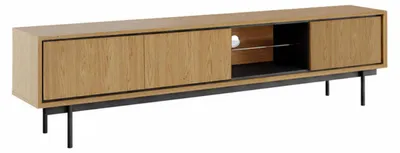 Produktbild von TV-Möbel Vidia mit 3 Türen, Holzoptik, 197.5cm