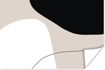 Produktbild von MuchoWow® Poster Formulare - Abstrakt - Gestaltung 90x60 cm - Schlafzimmer