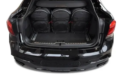 Produktbild von Bmw X6 2014-2019 Kofferraumtaschen Set 5 Stk
