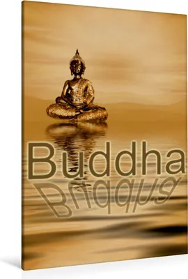 Produktbild von Calvendo  Textil-Leinwand 80 cm x 120 cm  hoch Ein Motiv aus dem Kalender Buddha / Planer, Burlager Claudia; 7279471