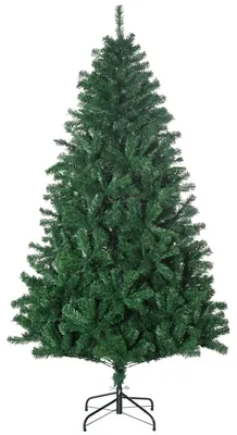 Produktbild von Künstlicher Weihnachtsbaum 180 cm künstlich Tannenbaum mit 1000 Spitzen Christbaum Weihnachtsdeko inkl. Metallständer für drinnen