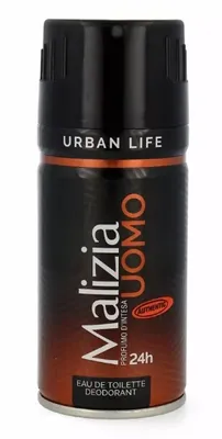 Zdjęcie produktu dla Malizia Uomo, Urban Life, Dezodorant, 150ml (PRODUKT Z NIEMIEC)