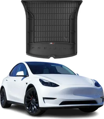 Obrázok produktu pre OMAC gumová vložka do kufra pre Tesla Model Y 2020-2025 zadná horná časť čierna TPE
