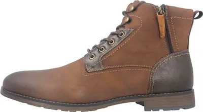 Produktbild von Mavins Boots in Übergrößen Braun 3HH0180203 3500 D.Brown PolyurethanNubuck große Herrenschuhe