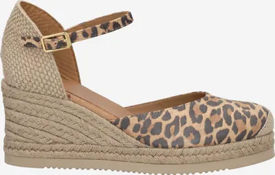 Produktbild von Unisa CACERES_LKD CANNELLE LEO, Sandaletten in Braun kombiniert für Damen, Größe 37