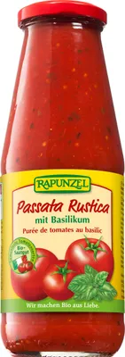 Produktbild von Passata Rustica Basilikum 680g