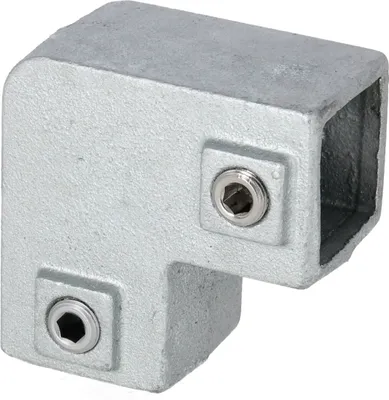 Produktbild von Rohrverbinder Kniestück 90°, für Quadratrohr 40 mm