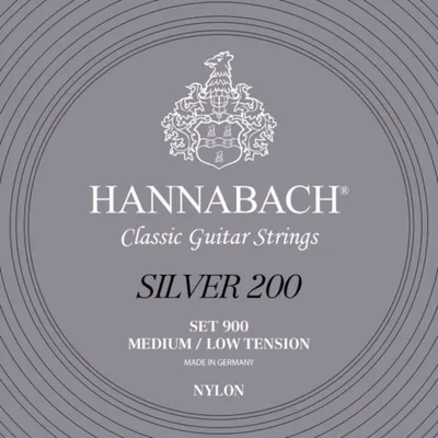 Produktbild von Hannabach 900MLT Silver 200 - medium/low