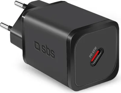 Immagine prodotto di Sbs Tetrgan1C45W 45W Caricatore Gan Usb-C con Power Delivery - Nero