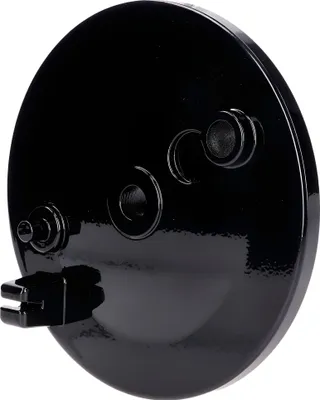 Image de Plaque de frein Plaque d'ancrage de frein arrière sans perçage Interrupteur de feu stop, noir pour Simson S50, S51, S70, KR51, SR4-1 Spatz, SR4-2 Star, SR4-3 Sperber, SR4-4 Habicht