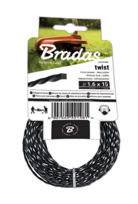 Produktbild von PROFI Mähfaden Trimmer 15 m 4-kant TWIST 1,6 mm Ersatzfaden für Fadenkopf ZTS1615K