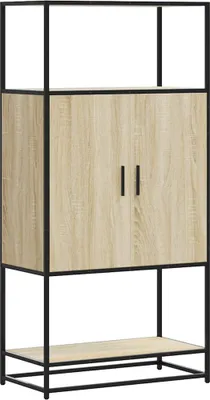 Zdjęcie produktu dla Wysoka szafka, dąb sonoma, 68x35x139cm