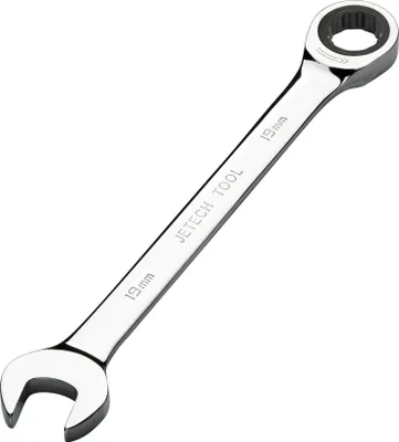 Produktbild von Jetech Kombi-Ratschenschlüssel 19mm