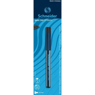 Produktbild von Schneider CD-Marker Maxx 244 Blisterkarte mit 1 Stück, schwarz