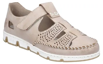 Produktbild von Rieker - Damen Schuhe, Ausschnitt, Leder PP6616 (37 EU) (Braun)